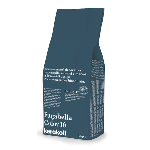 Затирка для плитки полимерцементная Kerakoll Fugabella Color (3кг) 16