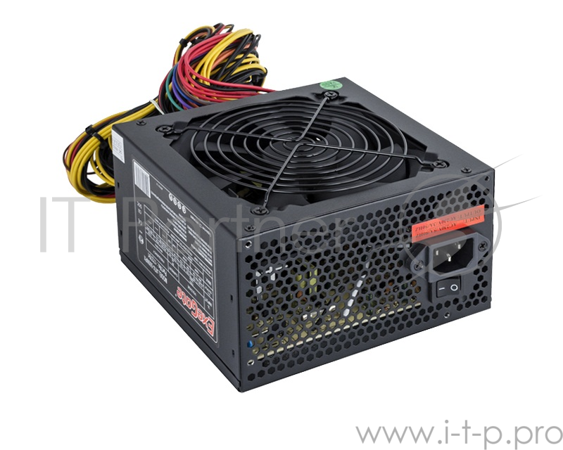 Блок питания ATX Exegate EX224734RUS-S 500W, SC, black,12cm fan, 24p+4p, 6/8p PCI-E, 3*SATA, 2*IDE, FDD + кабель 220V с защитой от выдергивания - фото №15