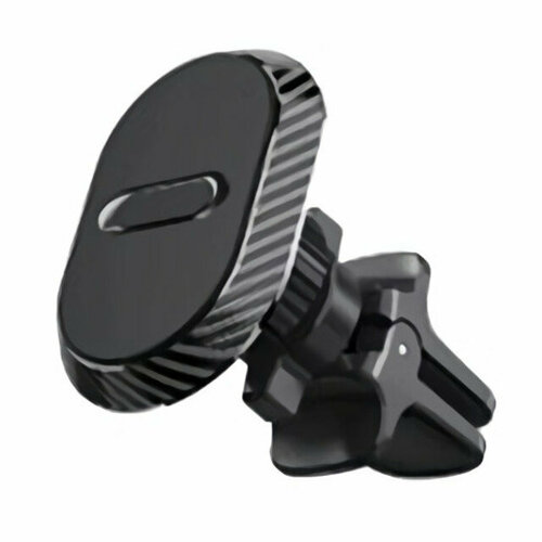 Держатель телефона магнитный airline в дефлектор регулируемый овальный черный 1888₽