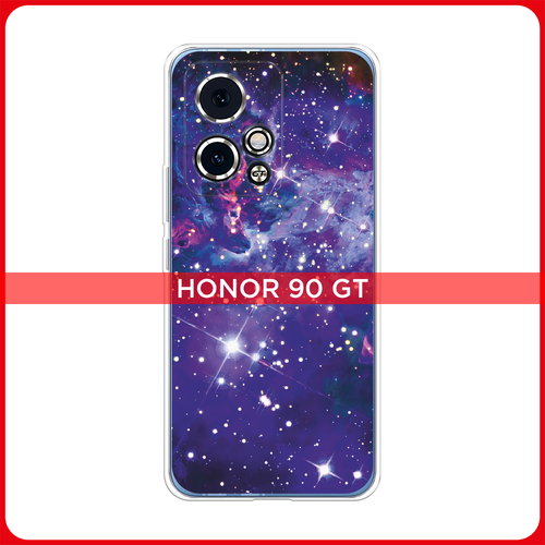 Силиконовый чехол на Honor 90 GT / Хонор 90 GT Яркая галактика силиконовый чехол на honor 90 pro хонор 90 про яркая галактика