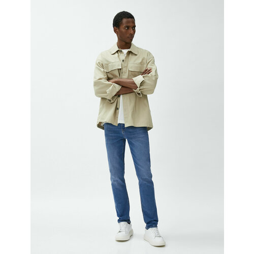 фото Джинсы koton, размер 29/30, синий