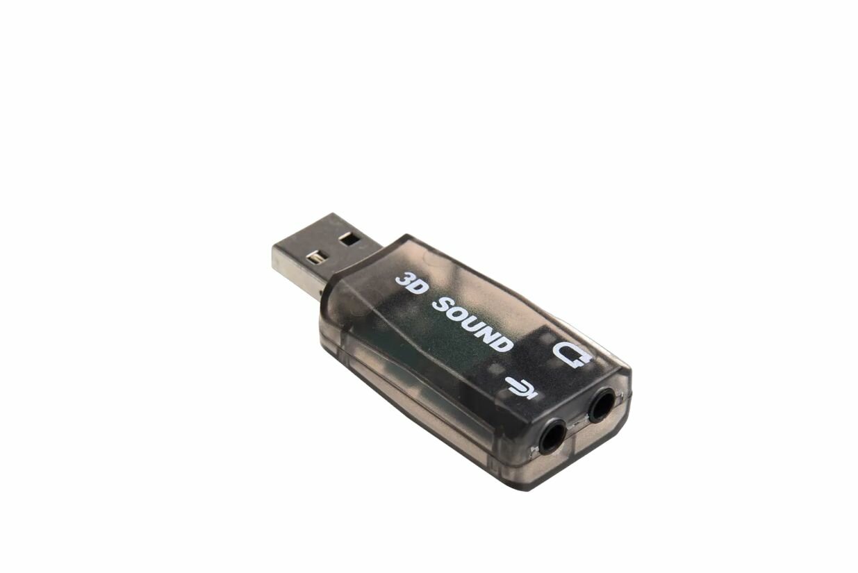 Внешняя USB звуковая карта Sound Audiocontroller USB