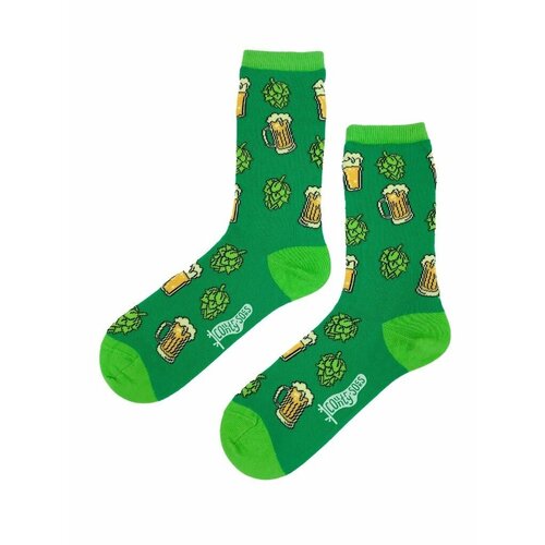 фото Носки , размер универсальный размер, зеленый country socks