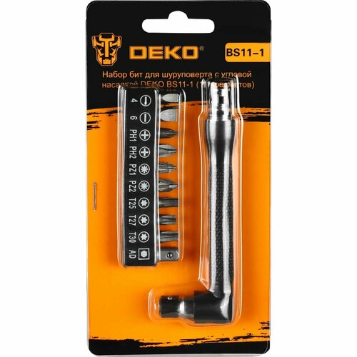 Набор бит для шуруповерта DEKO BS11-1 1144₽