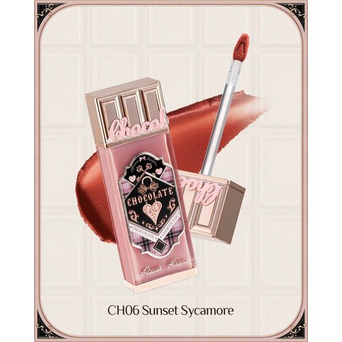 Flower Knows Блеск для губ HOT Chocolate Wonder, #CH06 Sunset Sycamore, 4.5 мл