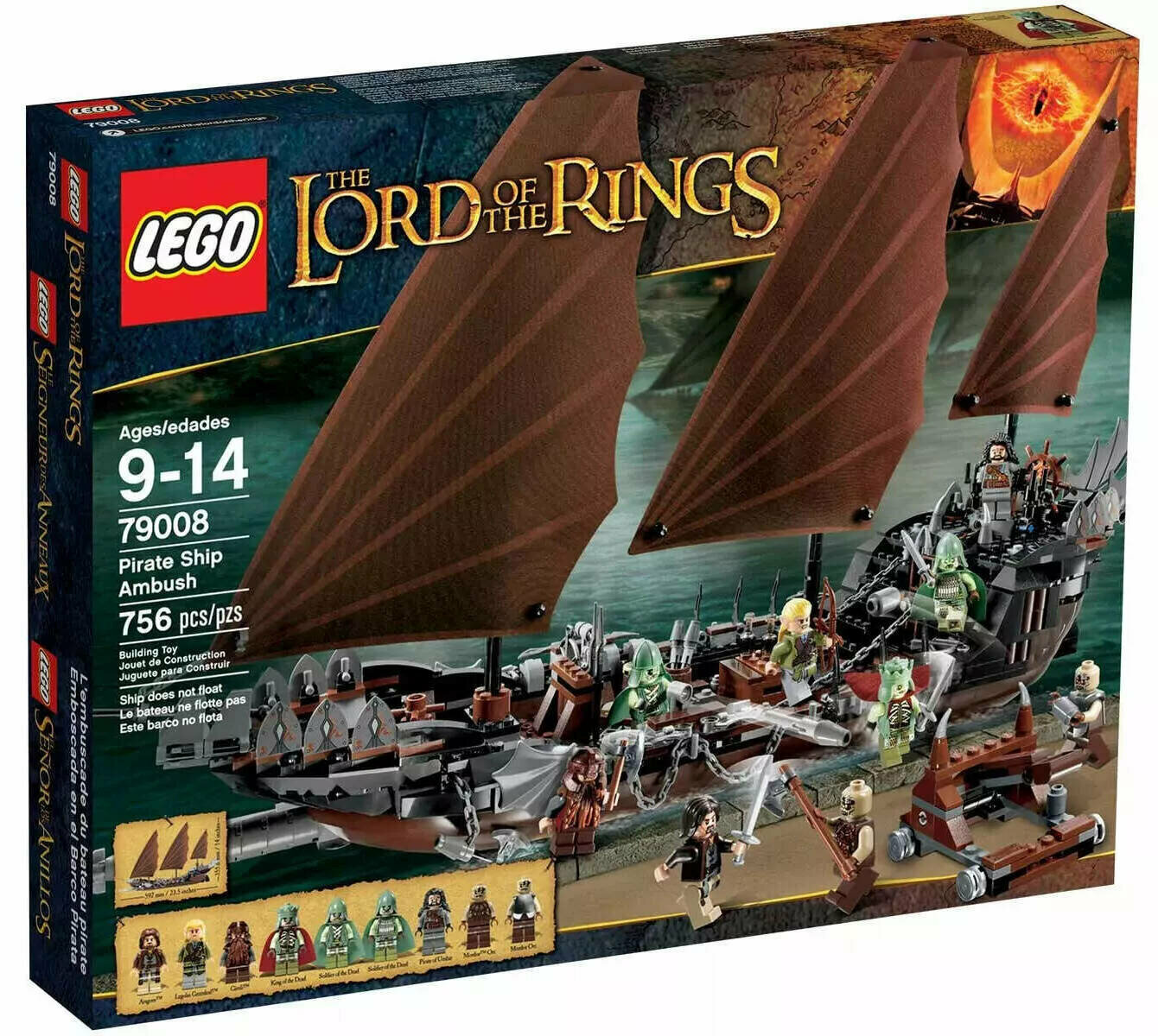 LEGO The Lord of the Rings 79008 Атака на пиратский корабль