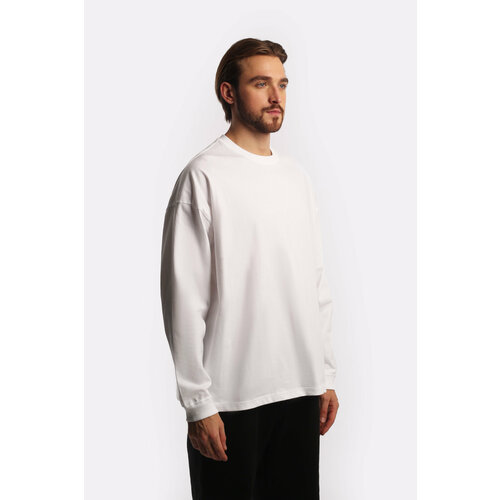 фото Лонгслив, размер l, белый side