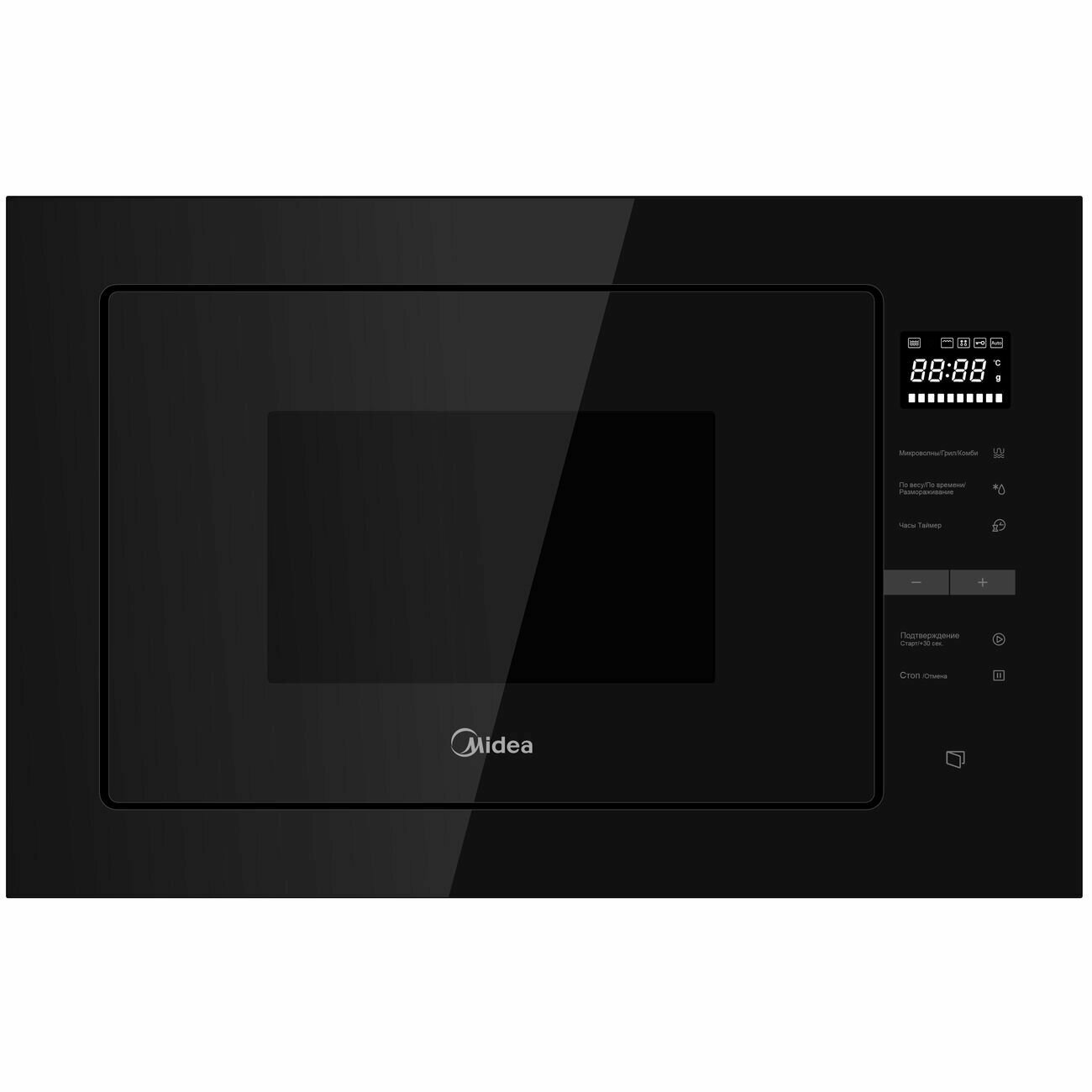 Встраиваемая микроволновая печь Midea MI10250GB