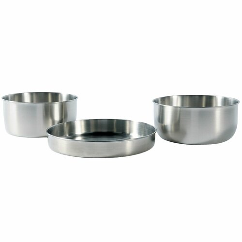 Походная посуда Tatonka Camping Stainless Steel Pot Set походная посуда stainless steel cook set 1 person