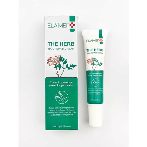 Elaimei The Herb увлажняющий крем для рук и ломких ногтей с травами от грибка
