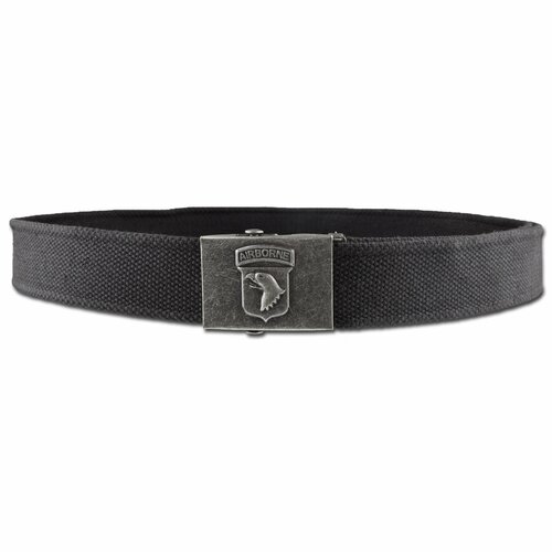 Ремень тактический Mil-Tec Belt Airborne black ремень с адаптером корпуса для uwatec aladin tec 2g black