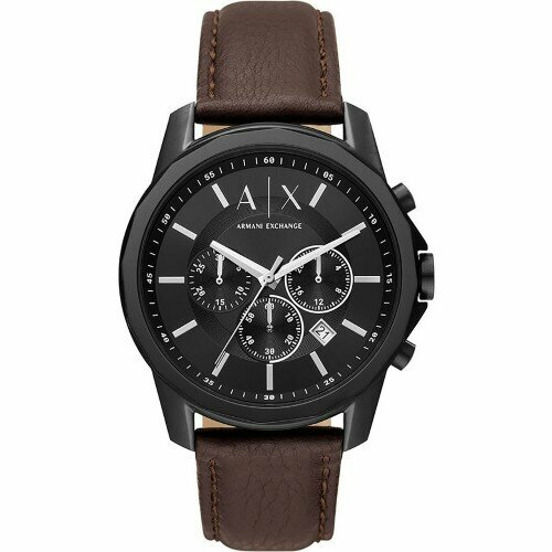 фото Наручные часы armani exchange, коричневый