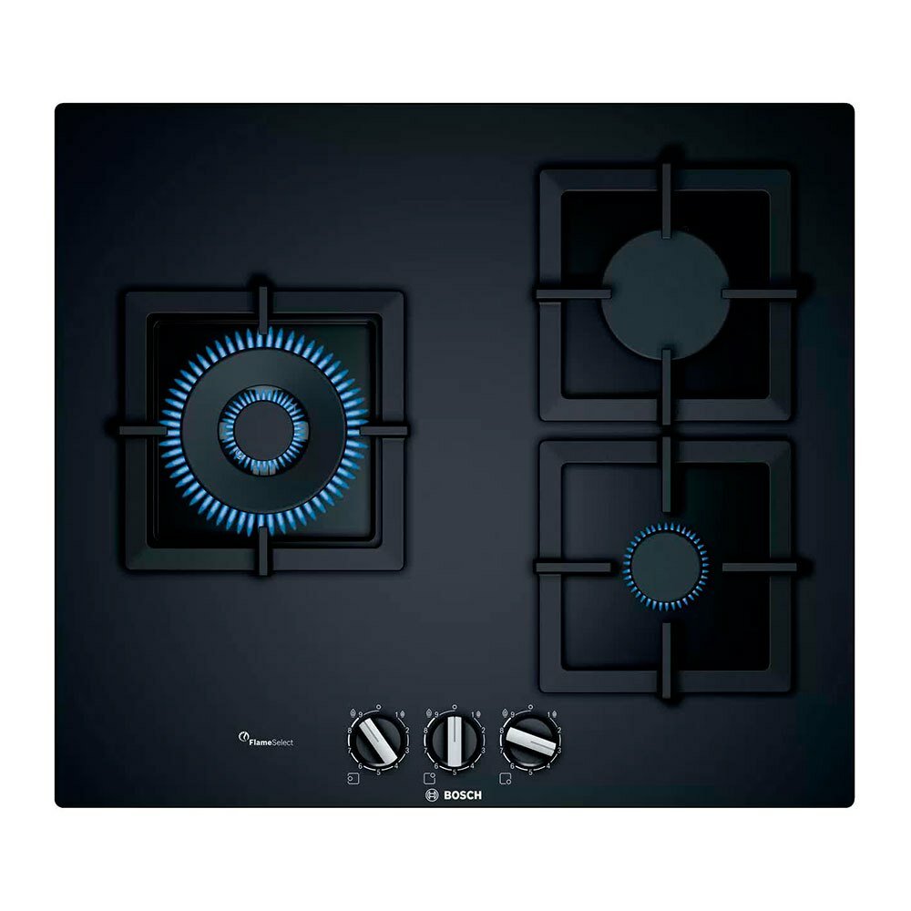 Варочная панель газовая Bosch PPC6A6B20 черный