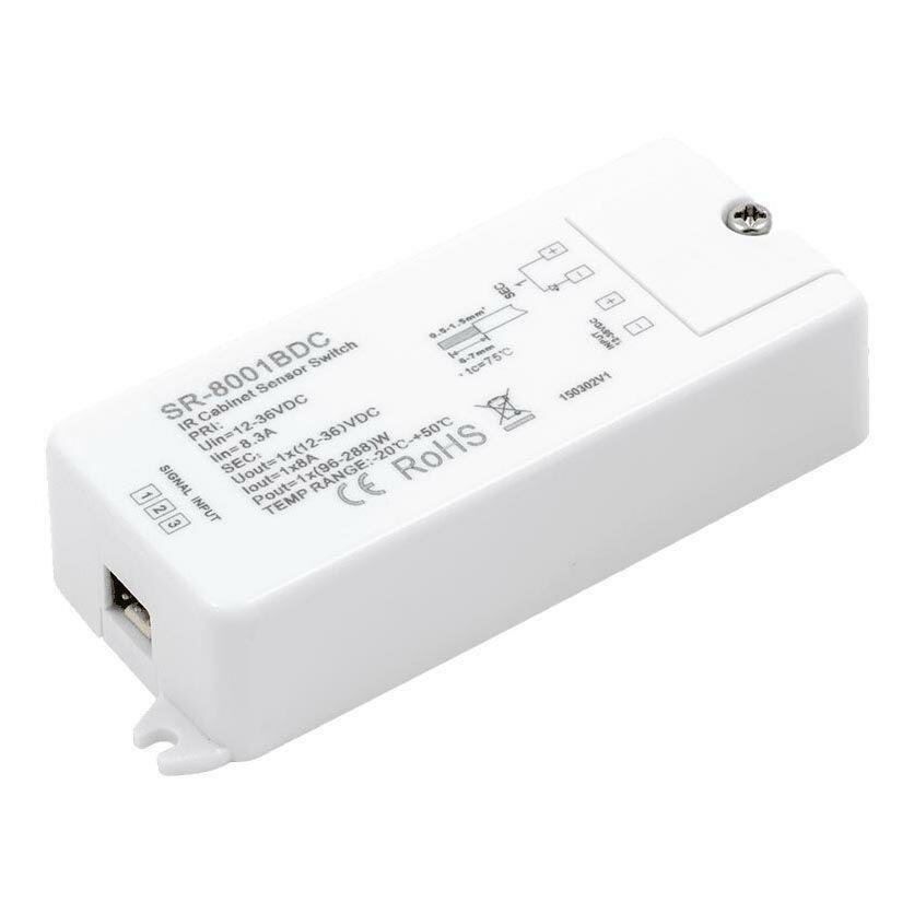 ИК-датчик "открытие-закрытие двери" серебро 12-36 В, SR-8001BDC SWG - фото №6