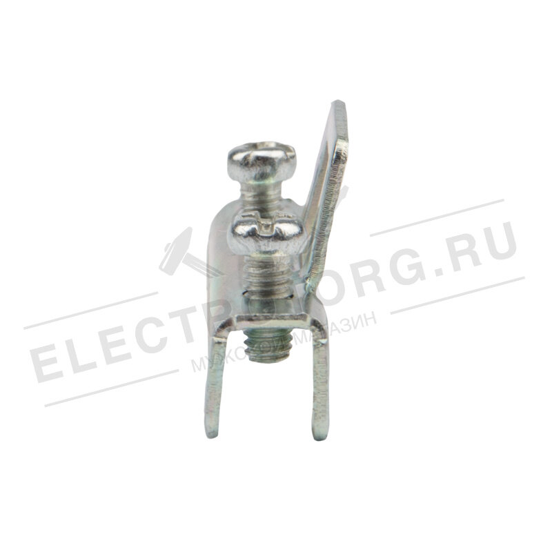 ограничитель на din-рейку металл. 2 винта (10шт) rexant, 12-2901-10 - фото №6