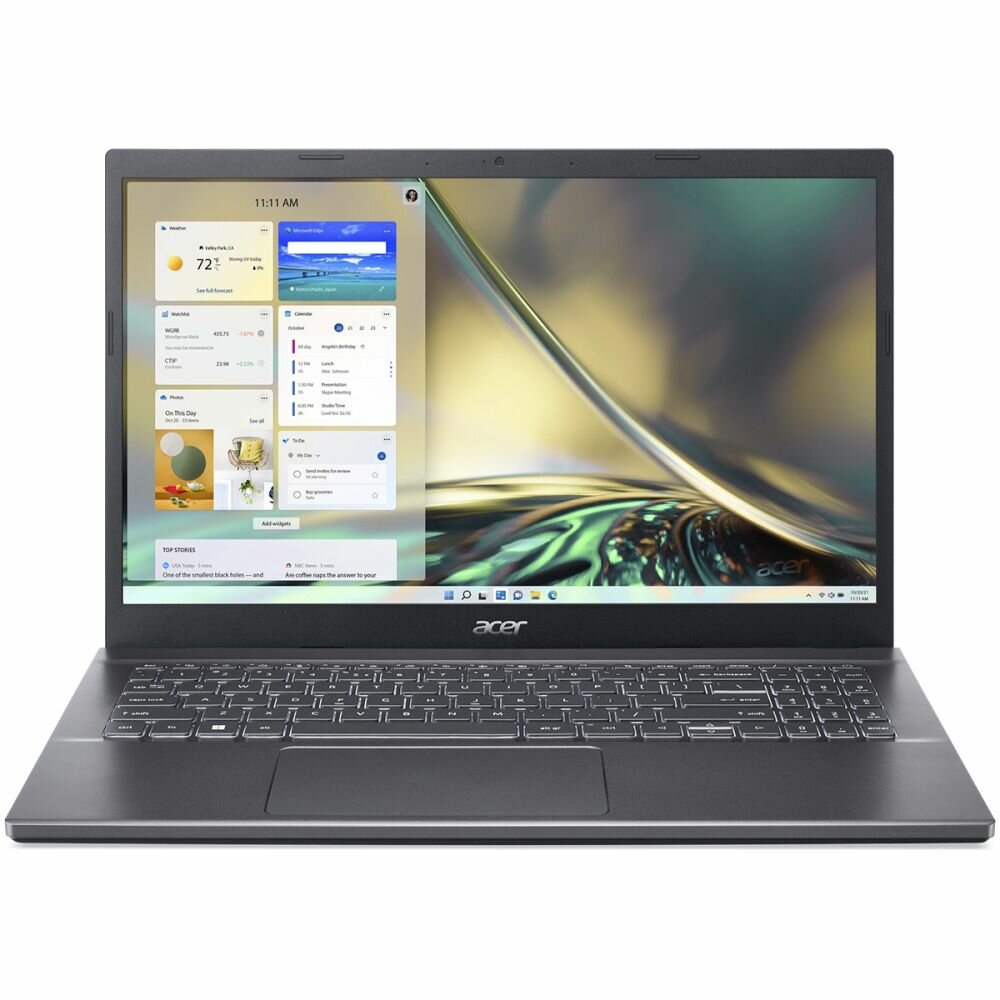 Ноутбук Acer Aspire 5 A515-57-53NK 15.6" (1920x1080) IPS/ Intel Core i5-12450H/ 16 GB DDR4/ 512 GB SSD/ Intel UHD Graphics/ Без системы, Серый (NX. KN4EX.017)