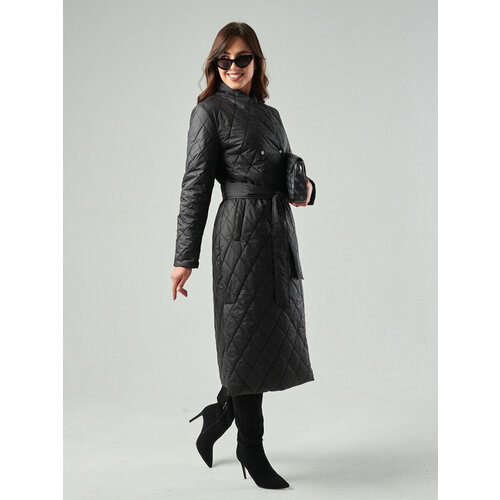 Куртка NORMANN, размер L (170-96), черный женское пальто без воротника на каблуках belle