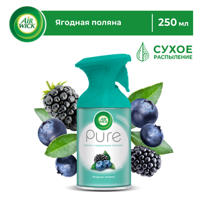 Освежитель воздуха Air Wick Pure Ягодная поляна сухое распыление, 250 мл 1 шт.