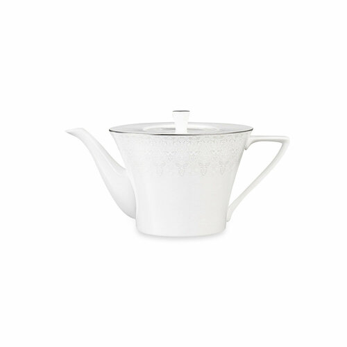 Заварочный чайник из костяного фарфора Аврора Жемчуг 13 л белыйдекор серия Аврора Narumi NAR-51677-4622 30760₽