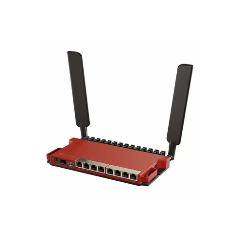 mikrotik l009uigs 2haxd in маршрутизатор wi fi 6 2 4ггц 8 1gbit 1 sfp 2 5gbit Маршрутизатор MikroTik Network Router