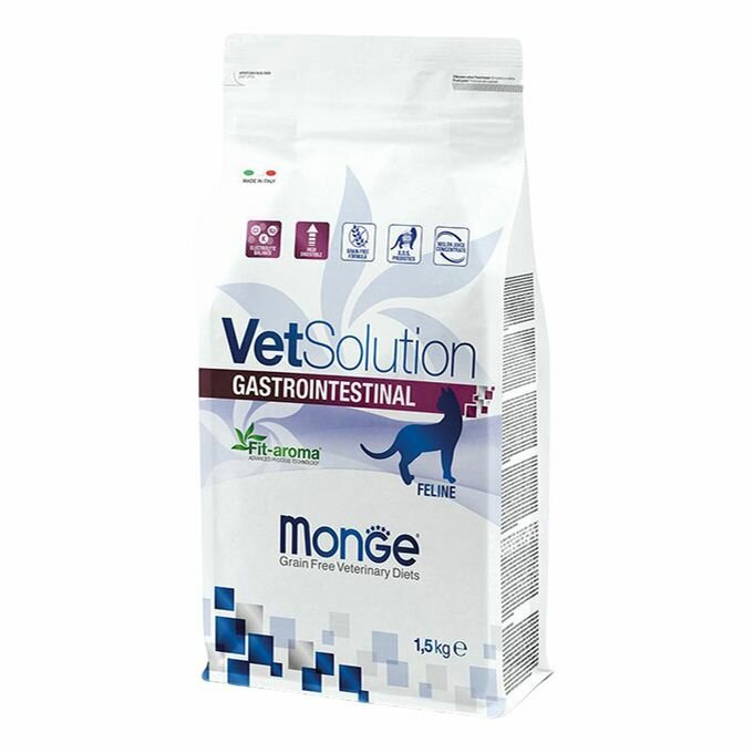 Сухой корм для кошек "Monge VetSolution Gastrointestinal Feline ...