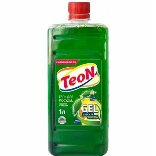 Teon гель для посуды 1л ЛаймЛимон 4шт 1344₽