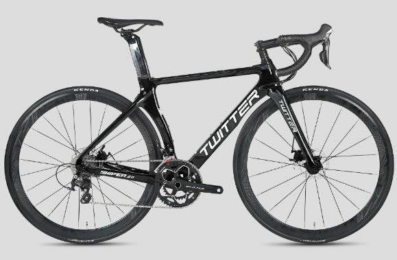 Велосипед Twitter Sniper 2.0 Disc RS-22S Carbon (2022) 54" чёрный