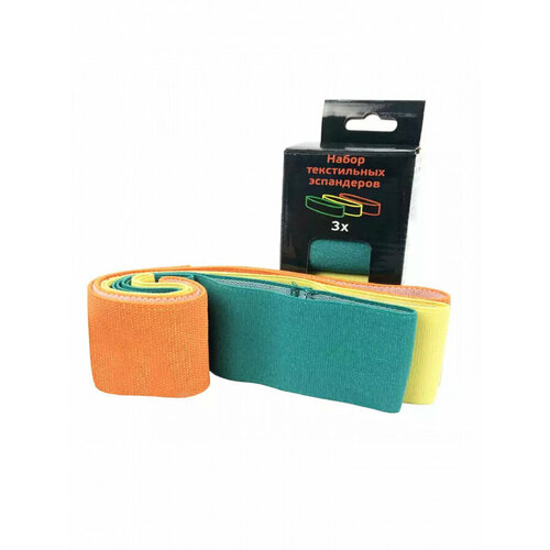 Набор фитнесс резинок Proxima 3шт Латекс Текстиль Proxima 32 см 6 см размер каждого эспандера 32 см 6 см размер каждого эспандера 690₽