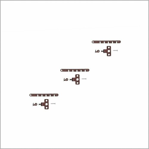 Ограничитель на окноограничитель для окна металлический Стандарт-2 медный антик комплект 3 шт 630₽