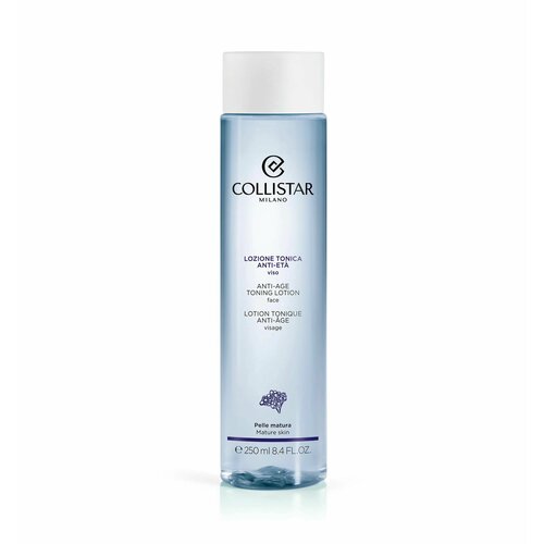 Collistar - Anti-Age Toning Lotion Лосьон тонизирующий против старения 250 мл очищающее средство collistar anti age тонизирующий лосьон collistar