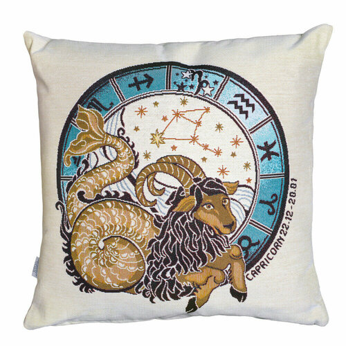 Подушка декоративная гобеленовая 45х45 см, Vigi Ricami