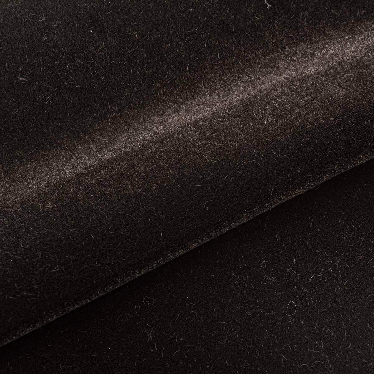 25980 Мех 'Элит' плюш плотный, ворс 5мм, 48см*50см (+/-1см), цвет темно-коричневый