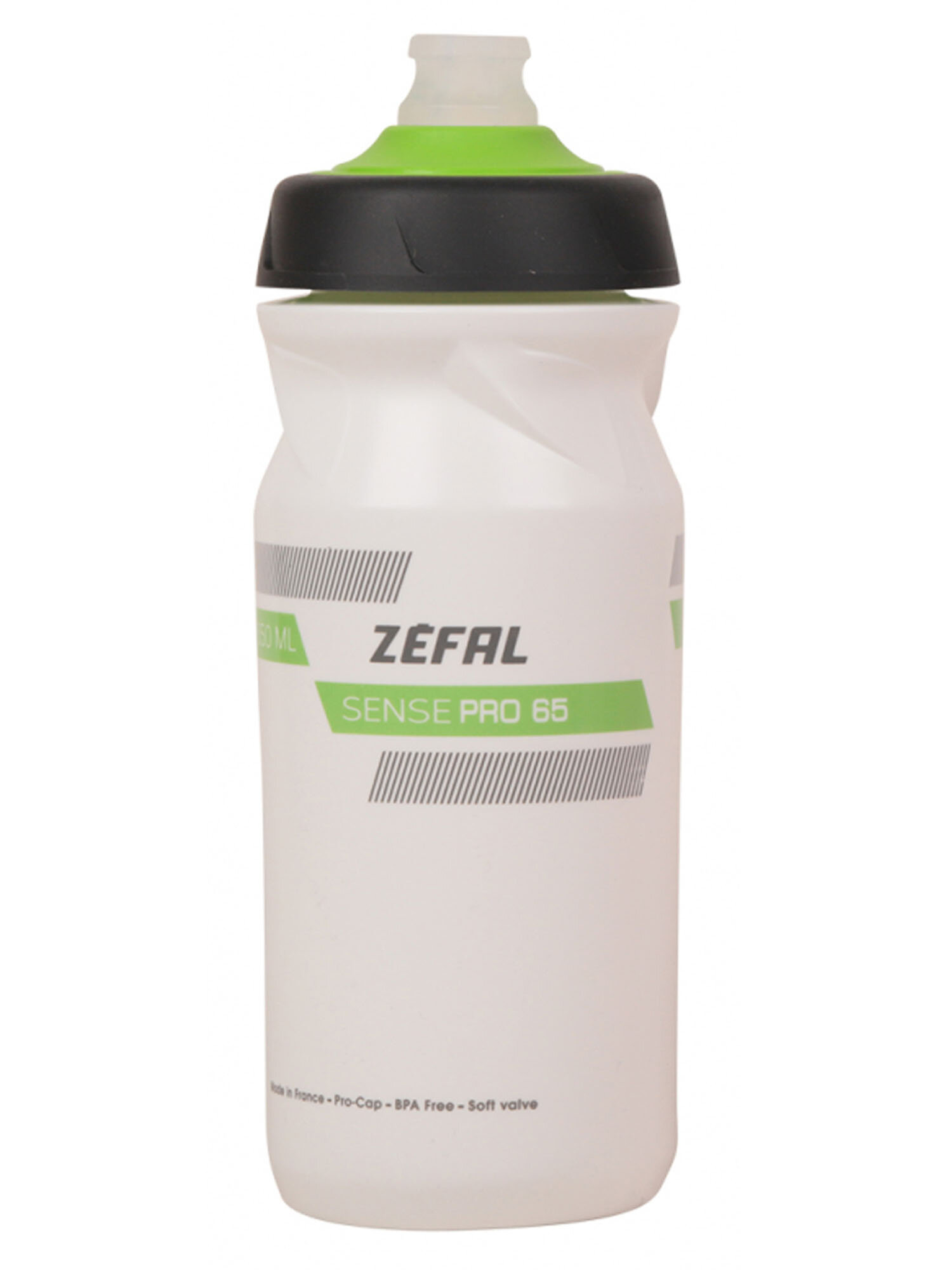 Фляга Zefal Sense Pro 65 Bottle White/Green/Black