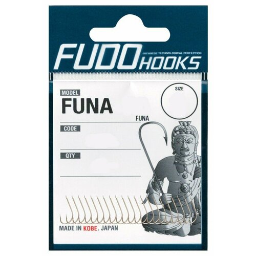 Крючки Fudo Funa FUNA-NK 4300 NK №6