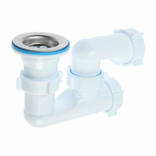 Сифон для душевого поддона АНИ Пласт E210 1 12 х 40 мм регулируемый 578₽