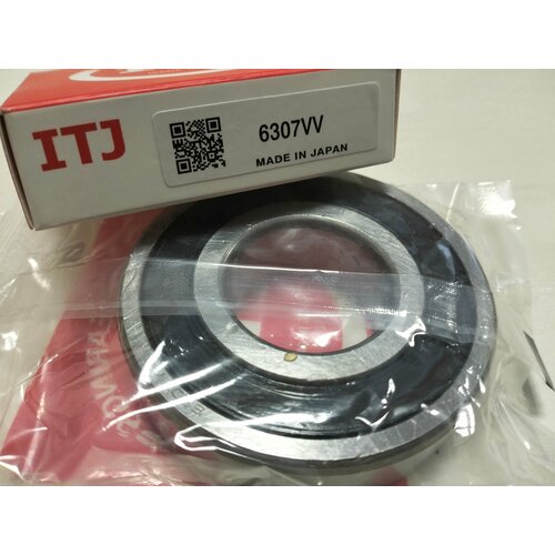 Подшипник радиальный шариковый однорядный ITJ 6307VV (2RS) 180307