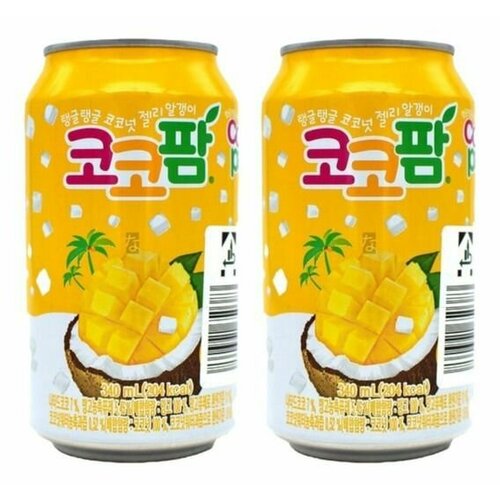 Газированный Напиток HAITAI COCO Palm Mango 2шт по 340 мл