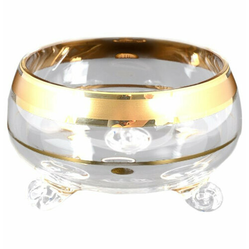 Тройножка 13 см Star Crystal Матовая полоса золото SC 116883 2268₽