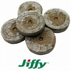 Торфяные таблетки jiffy-7 33 мм, упаковка 20 шт