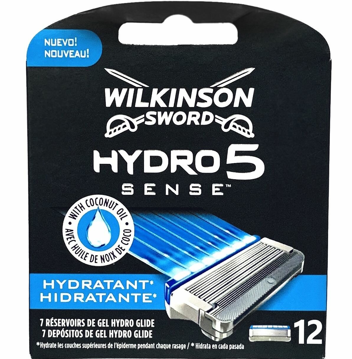 Wilkinson Sword Hydro 5 Hydratante Сменные кассеты 12 шт.