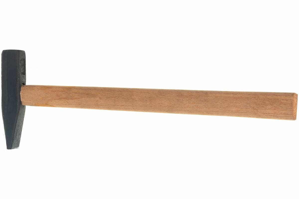 Слесарный молоток 300 г квадратный боек деревянная рукоятка СИБРТЕХ 10214