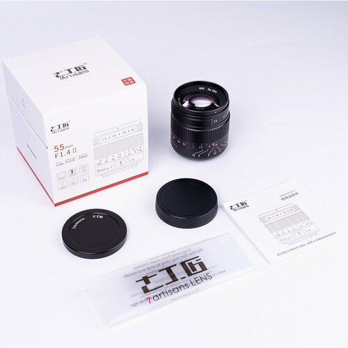 Объектив 7Artisans 55mm f/1.4 Mark для II Nikon Z объектив 7artisans 7 5mm f 2 8 ii fisheye nikon z