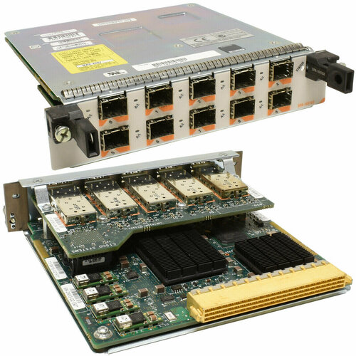 Модуль Cisco Catalyst SPA-10X1GE-V2 10 портов 1 Gbits 47535₽