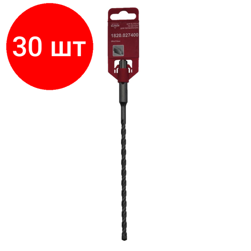 Комплект 30 штук, Бур SDS-plus 6х210мм ELITECH (1820.027400)