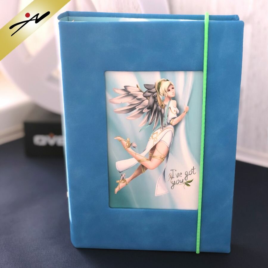 Тетрадь Ангел Mercy Overwatch 125х185 мм Блок А6 на кольцевом механизме от Nauru Art