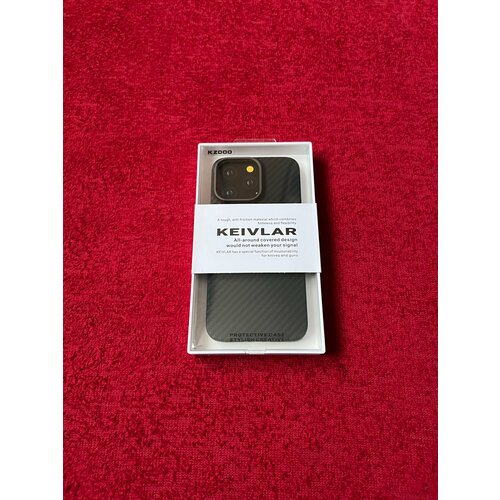Чехол KZDOO Keivlar для iPhone 15 Pro Max / Black
