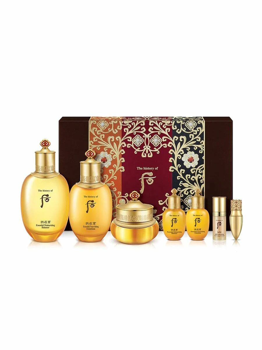 The History of Whoo Набор уходовой косметики антивозрастной GONGJINHYANG IN YANG 3-PIECE SET