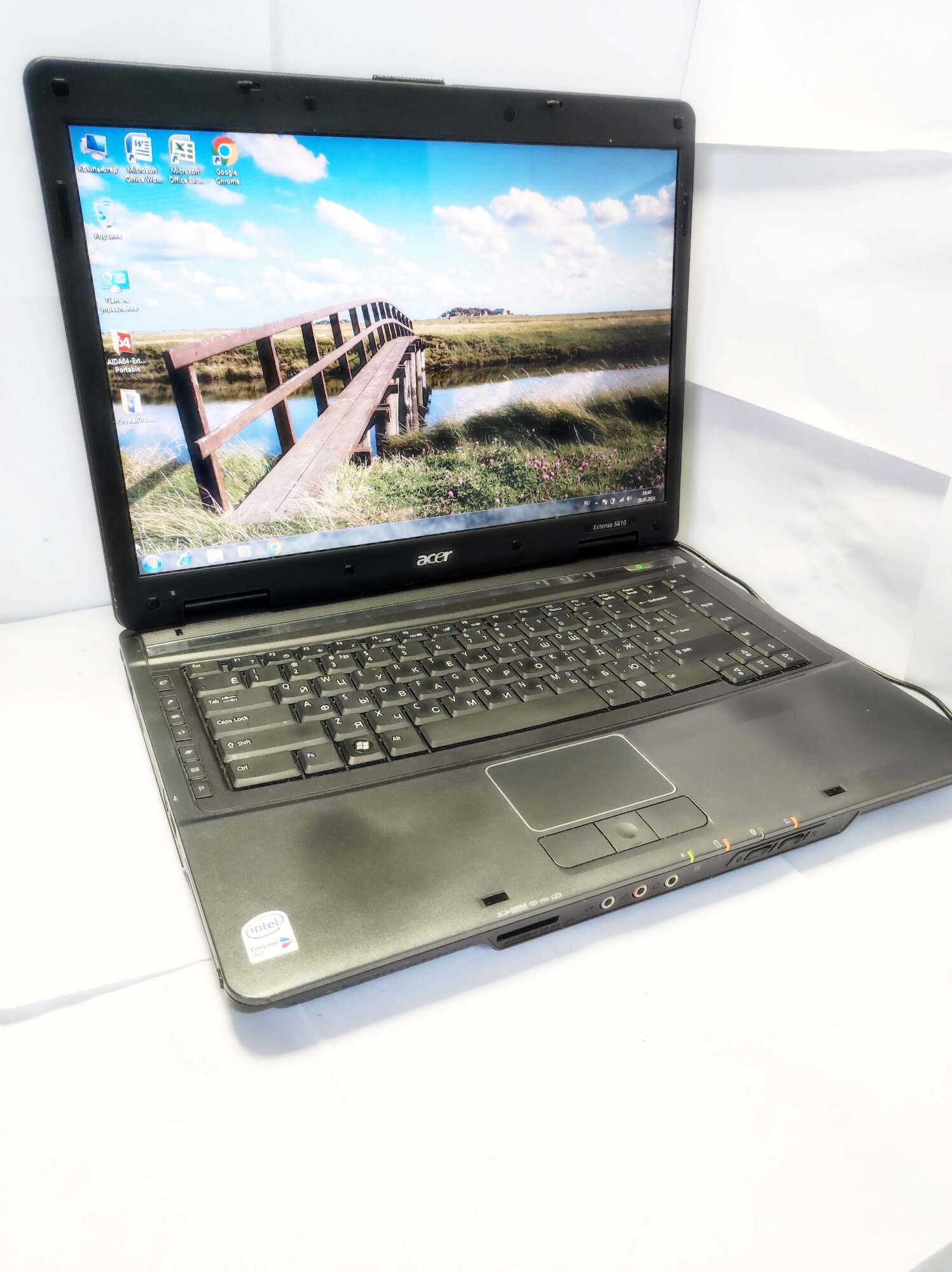 Ноутбук Intel T5500/2/HDD120/int/Win7/15.4"