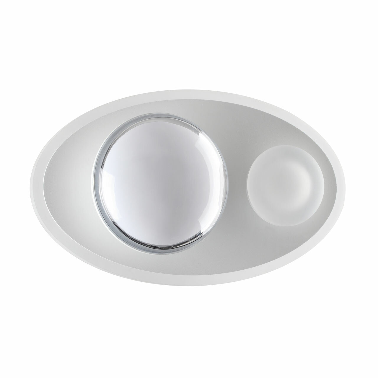 Светильник потолочный светодиодный с пультом Regenbogen 410020402 Клауд 16W LED 220V - фото №1
