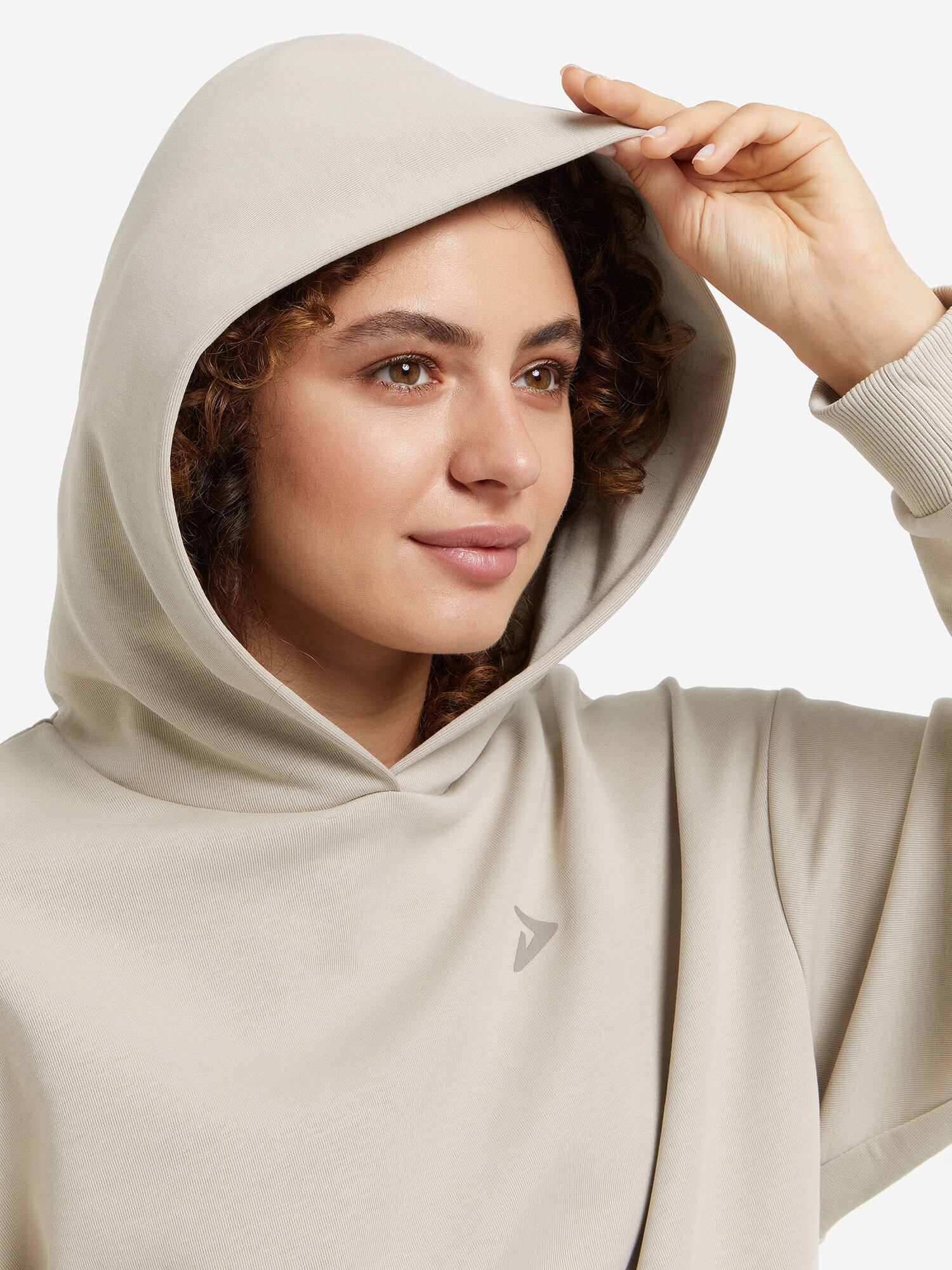 Худи Demix, размер 46-48, , светло-бежевый — фото 1